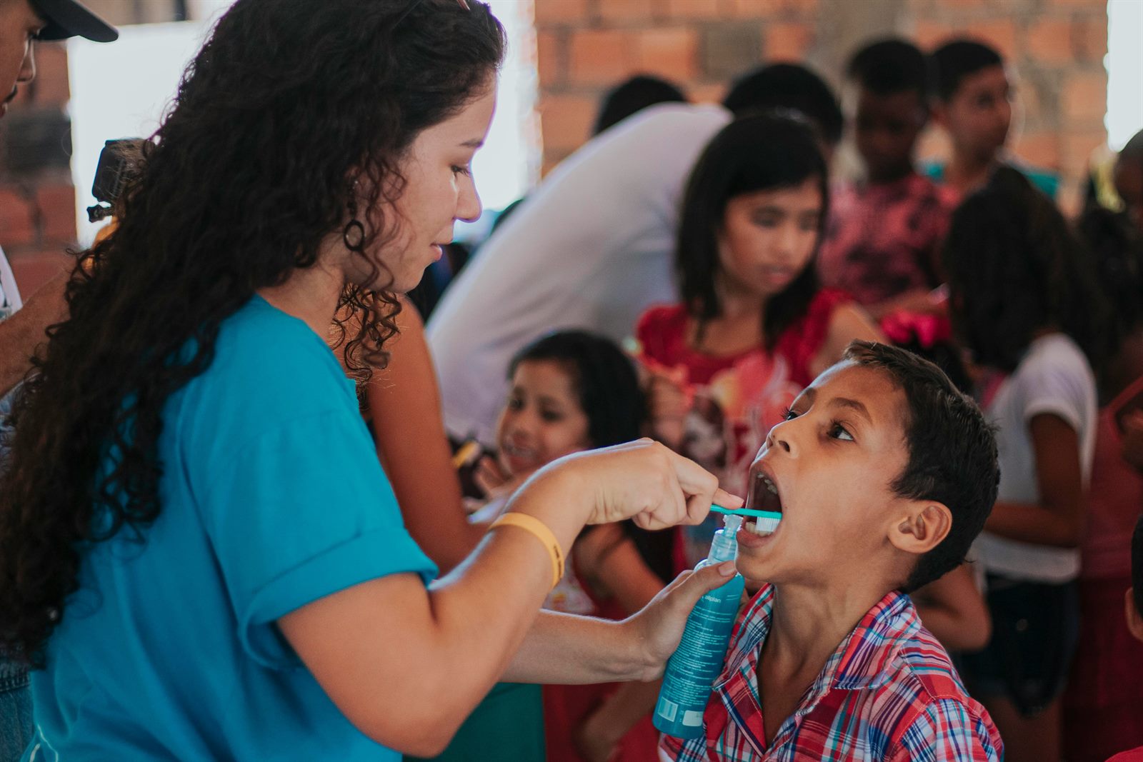 Mobile health clinic in a low-income community